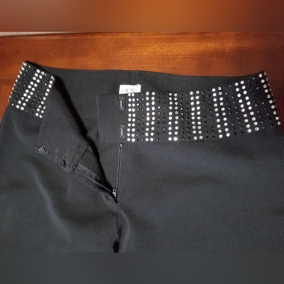 Cache' Rhinestone Pants 4 - Picture 4 of 10